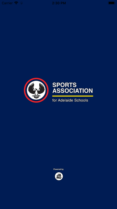 SAAS Sports Association Screenshot