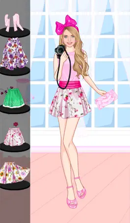 Game screenshot Floral summer dress up game apk