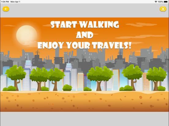 PuzzleWalk iPad screenshot
