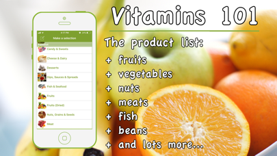 Vitamins 101 Screenshot