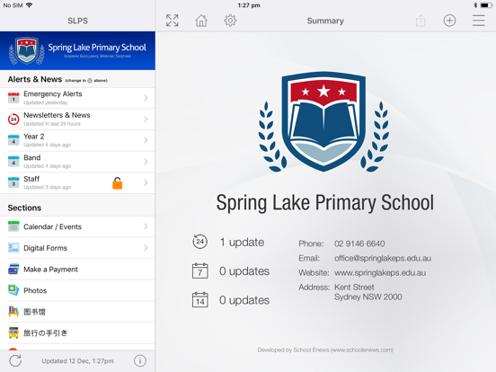 Screenshot #4 pour School Enews (iPad / Mac)