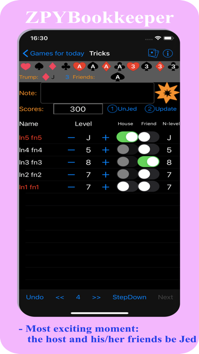 ZPYBookkeeper iPhone screenshot