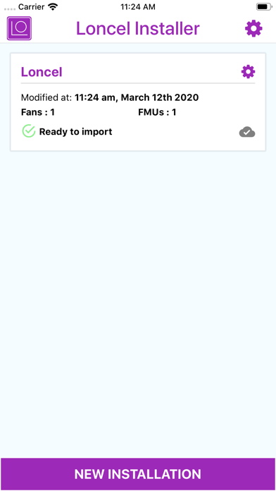 Loncel Installer Screenshot