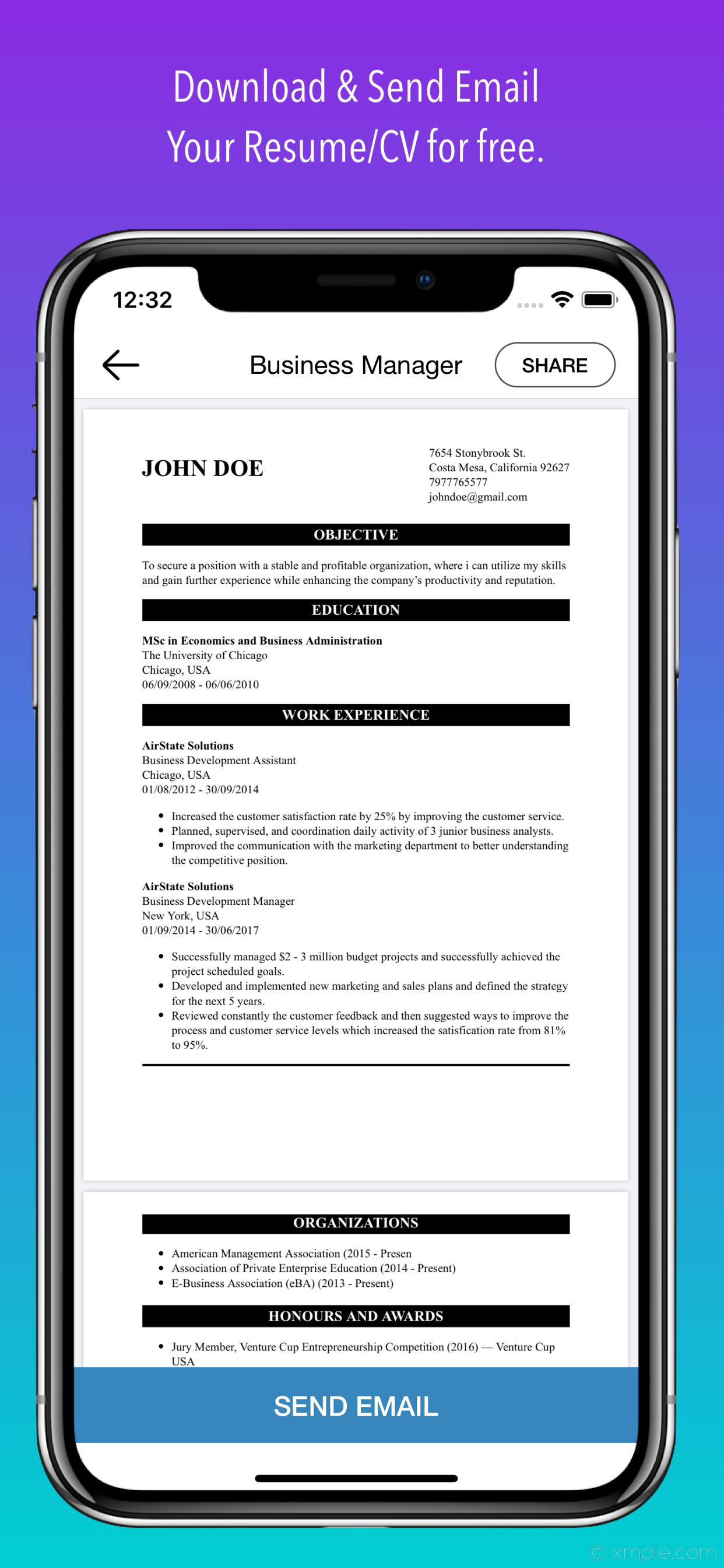 CV Builder - Resume & CV Maker