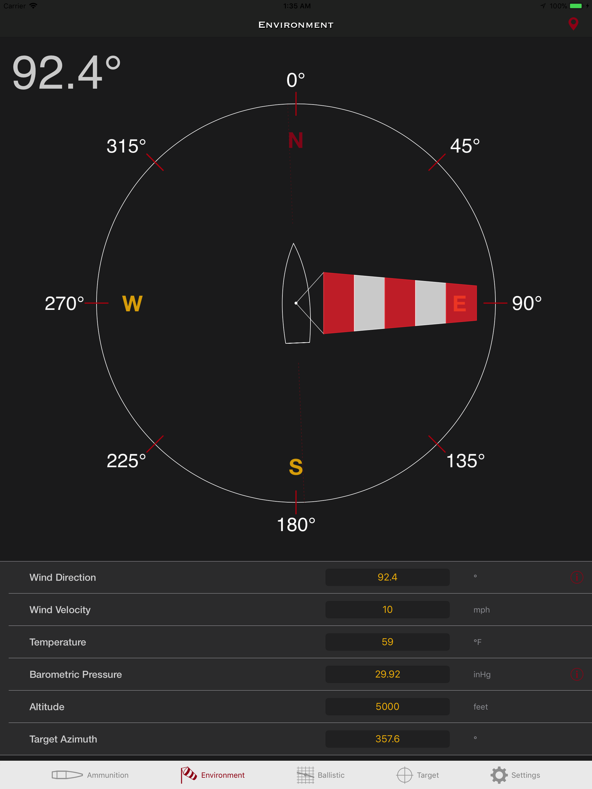 SBC - Ballistic Calculator app screenshot 14
