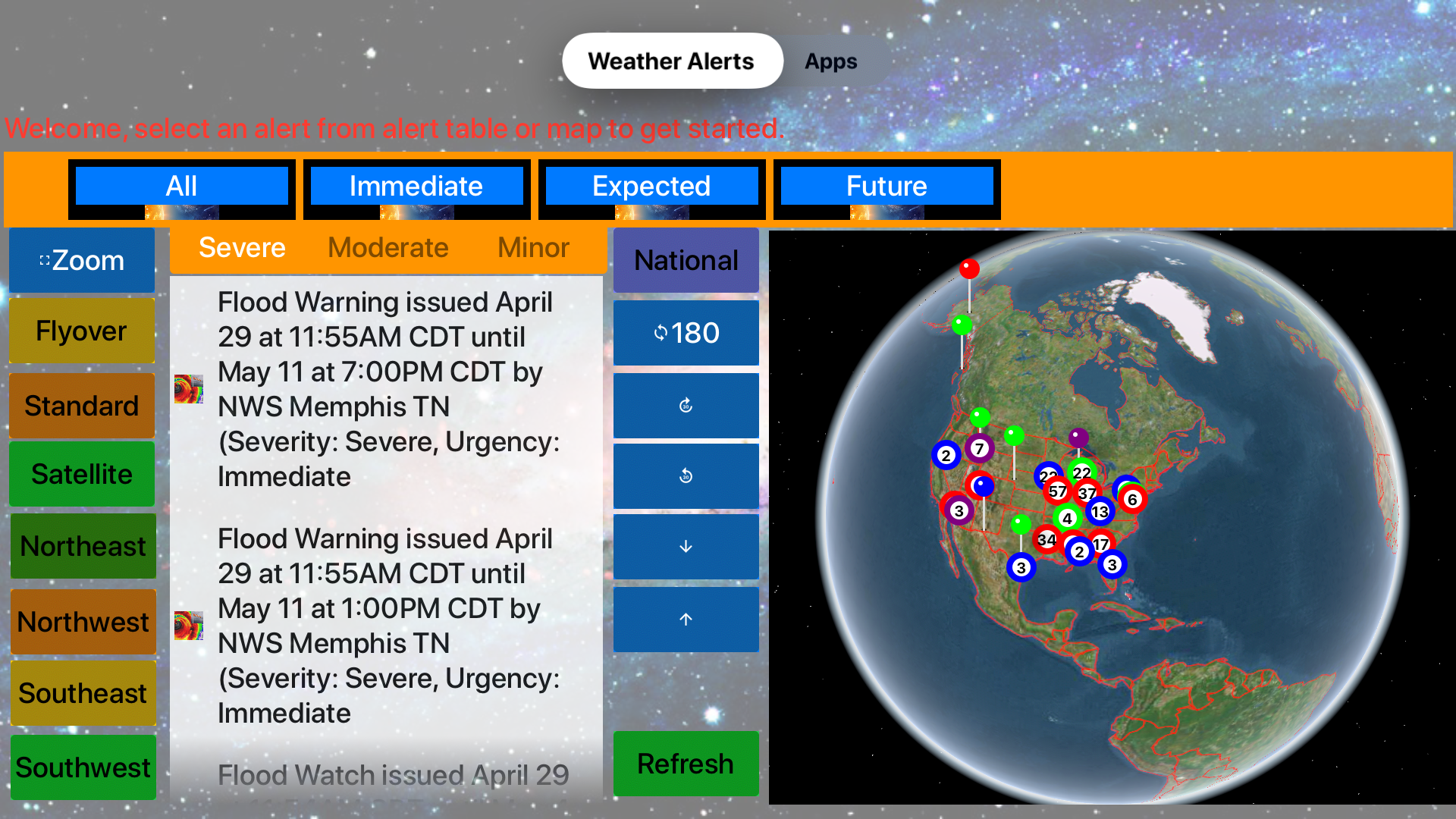 Instant NOAA Alerts 3D Elite screenshot 26
