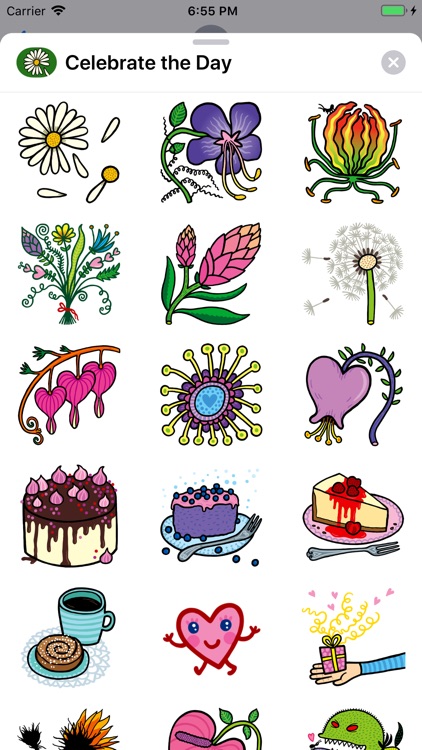 Celebrate the Day Stickers