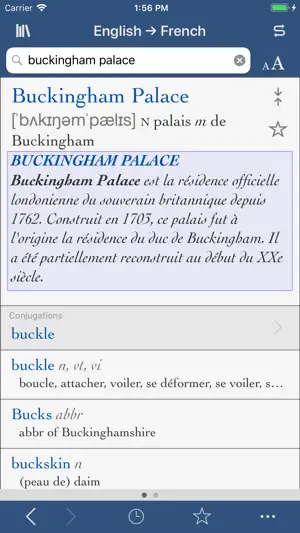 Collins-Robert Concise screenshot 3