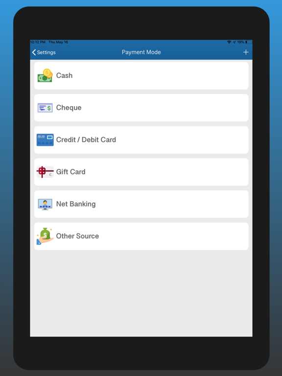 Expense & Income Money Manager iPad screenshot 9 - Finance app