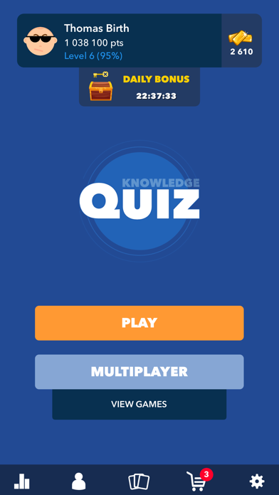 General Knowledge Quiz ! Screenshot