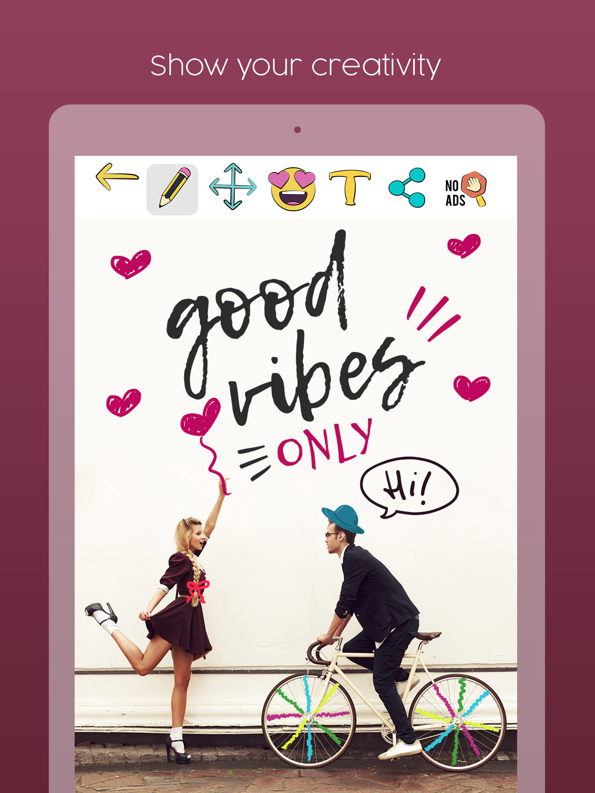 Draw on photos – Add Emojis screenshot 10