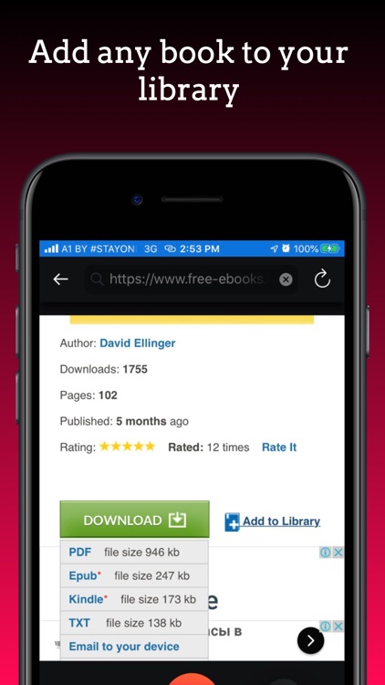 Ebooks Reader - Books to Read