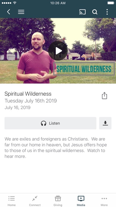 Cascades Church Screenshot