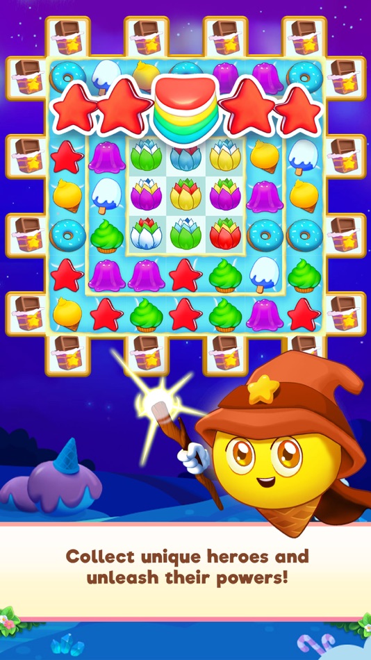 #2. Candy Riddles: Match 3 Puzzle (iOS) 来自: SimmerBits LLC