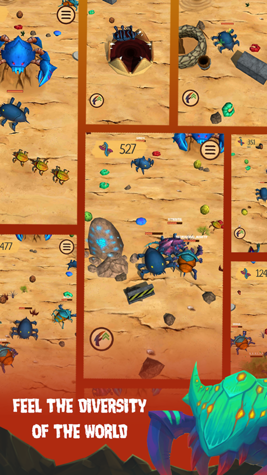 #3. Spore Monsters.io Pitfall Crab (iOS) 由: Vladimir Jirov