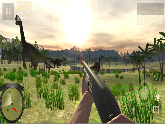 Screenshot #6 pour Dinosaur Hunting Patrol 3D