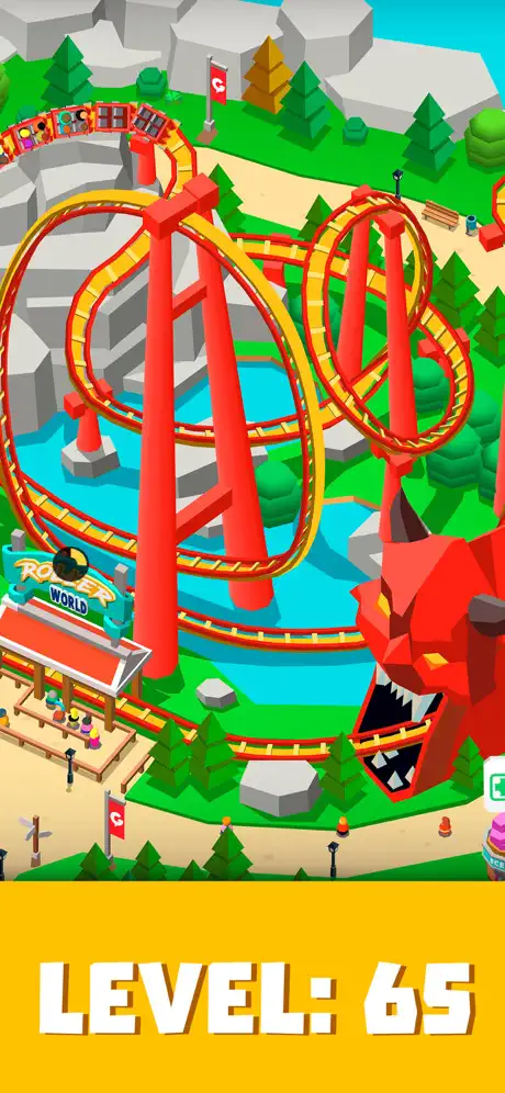 Idle Theme Park - Tycoon Game