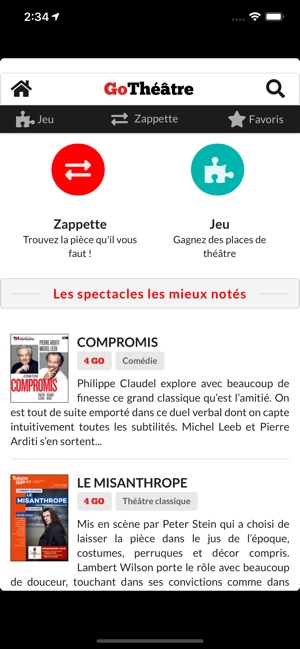 Go Théâtre(圖1)-速報App