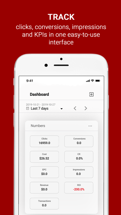 RedTrack.io - data on the go screenshot 3