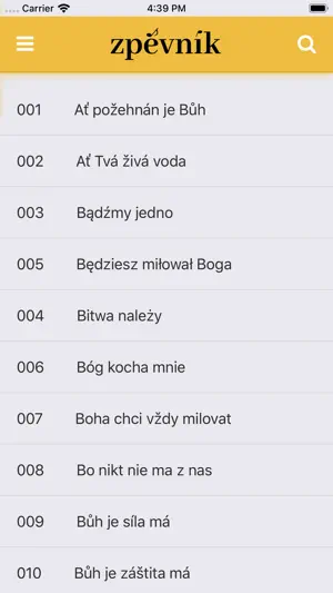 SCEAV Zpěvník screenshot 2