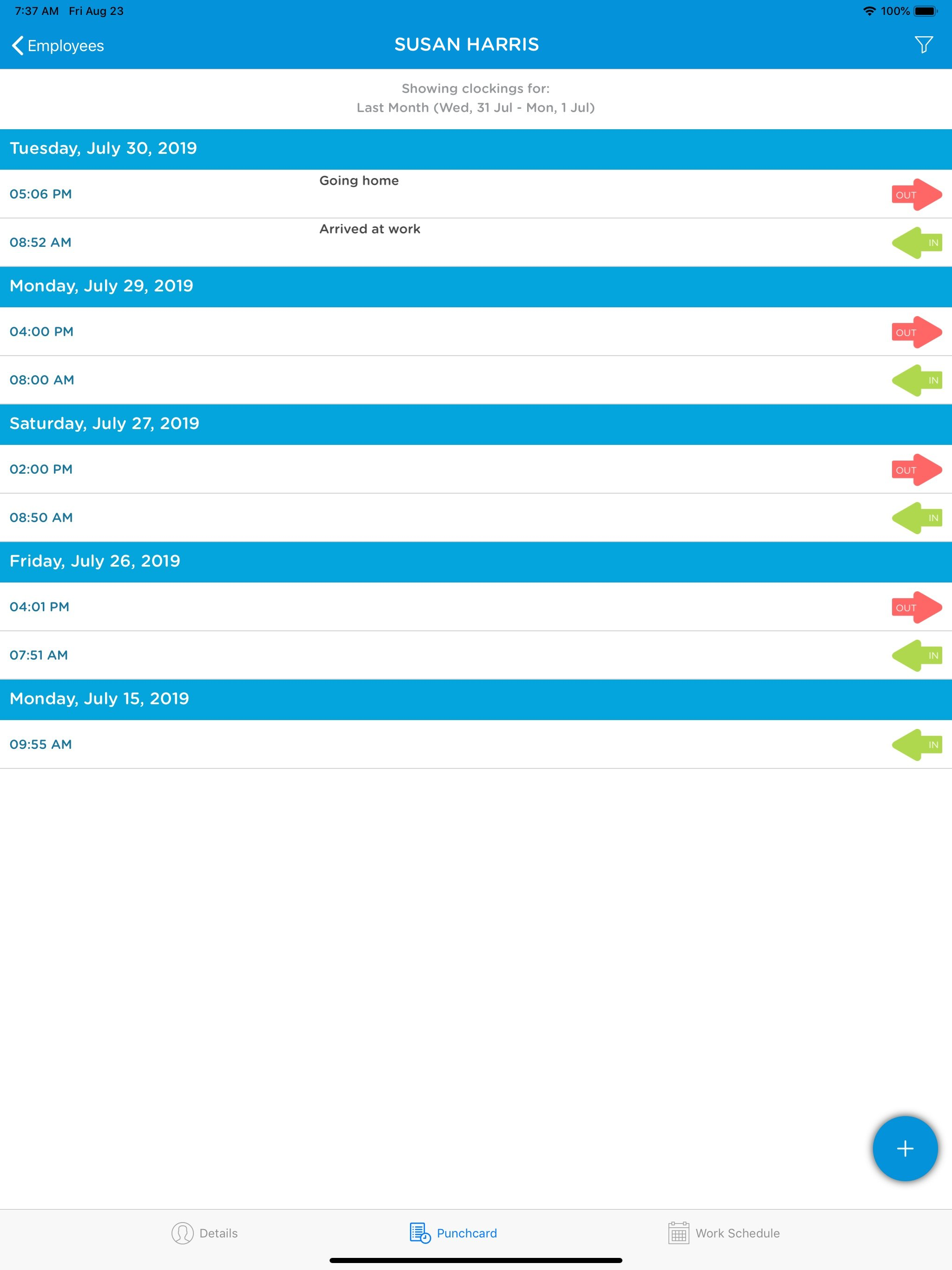 ZeroSlack - Time & Attendance screenshot 16
