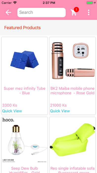 I Love Shopping Myanmar Screenshot