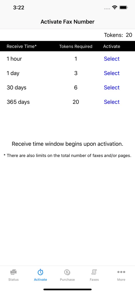 FaxReceive - receive fax app