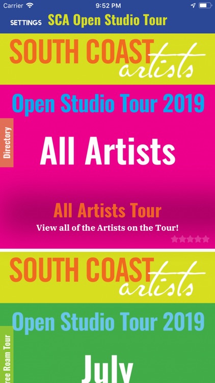 SCA Open Studio Tour