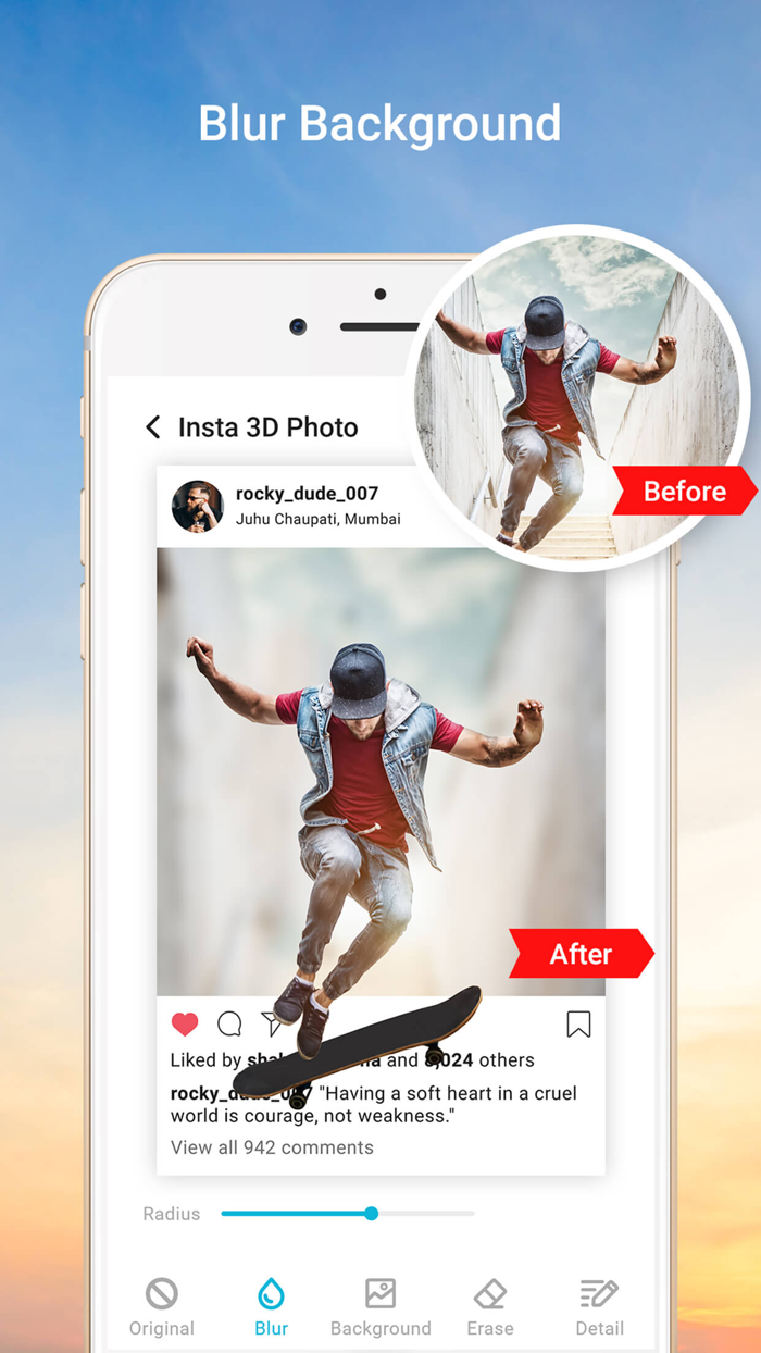 3D Photo Post For Instagram