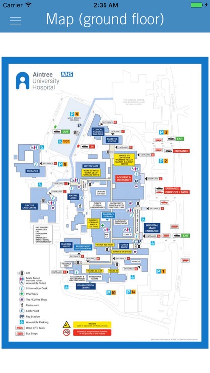 Aintree Hospital Wayfinding