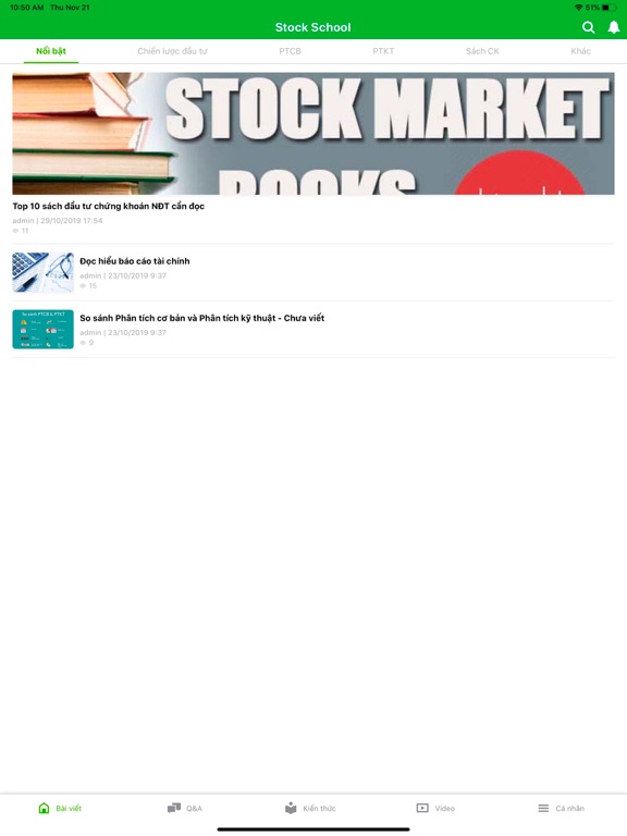 Screenshot #4 pour Stock School - Học chứng khoán