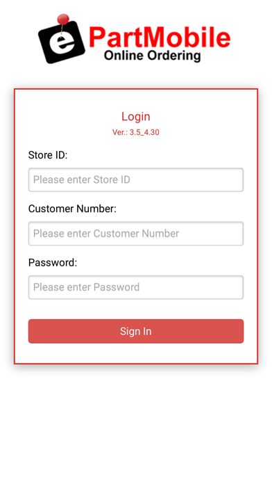 Screenshot #1 pour ePartMobile