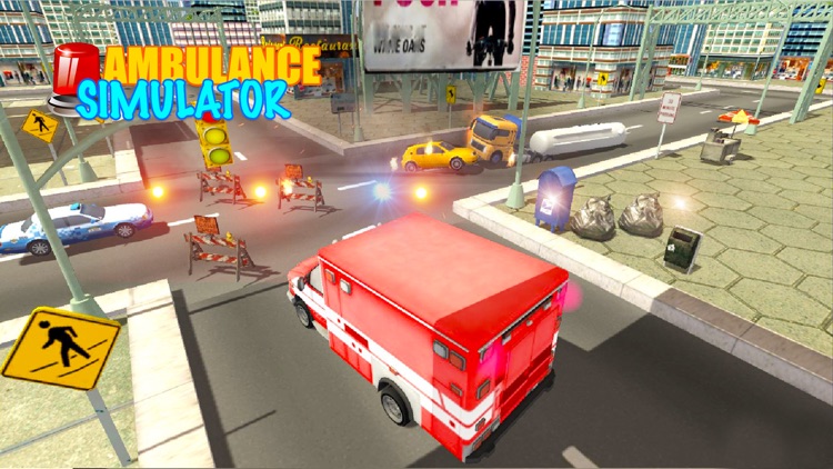 Ambulance Driver Simulator 3d screenshot-3