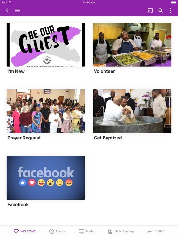 Fellowship Of Love COG iPad screenshot 2 - Education app