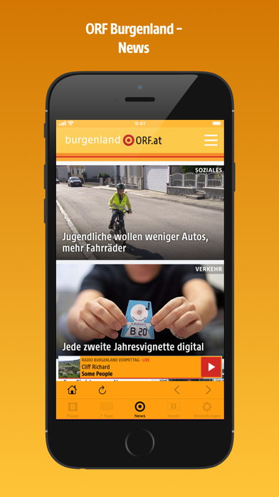 ORF Burgenland Screenshot