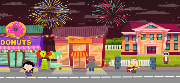 Pretend House Party New Year