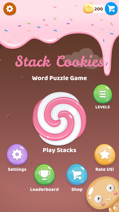 Stack Cookies Word Puzzle Game screenshot 3