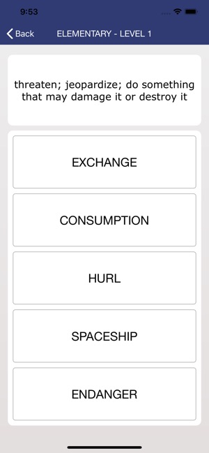 Toefl Vocabulary Quizzes(圖4)-速報App