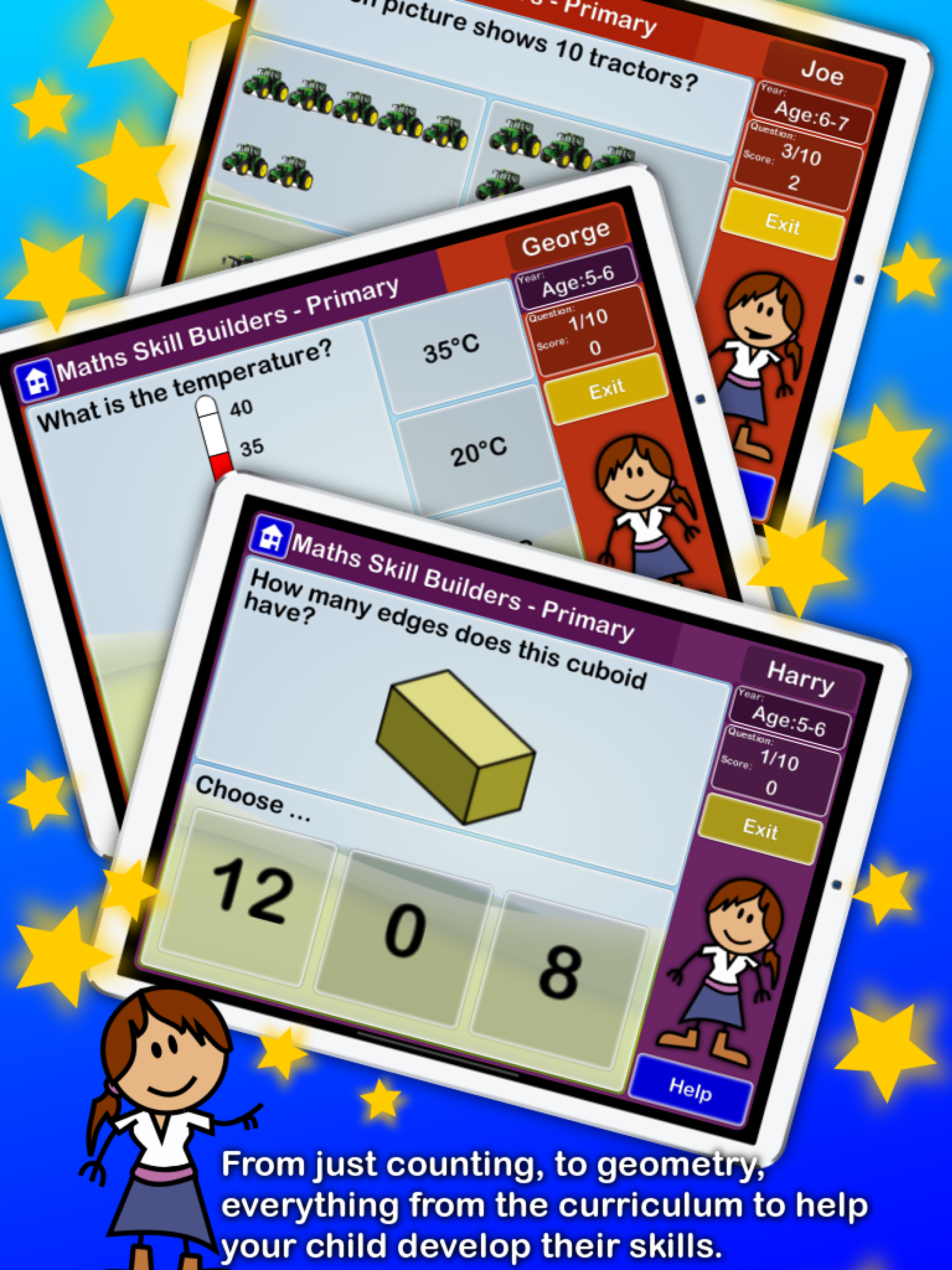 Maths, age 4-8 screenshot 7
