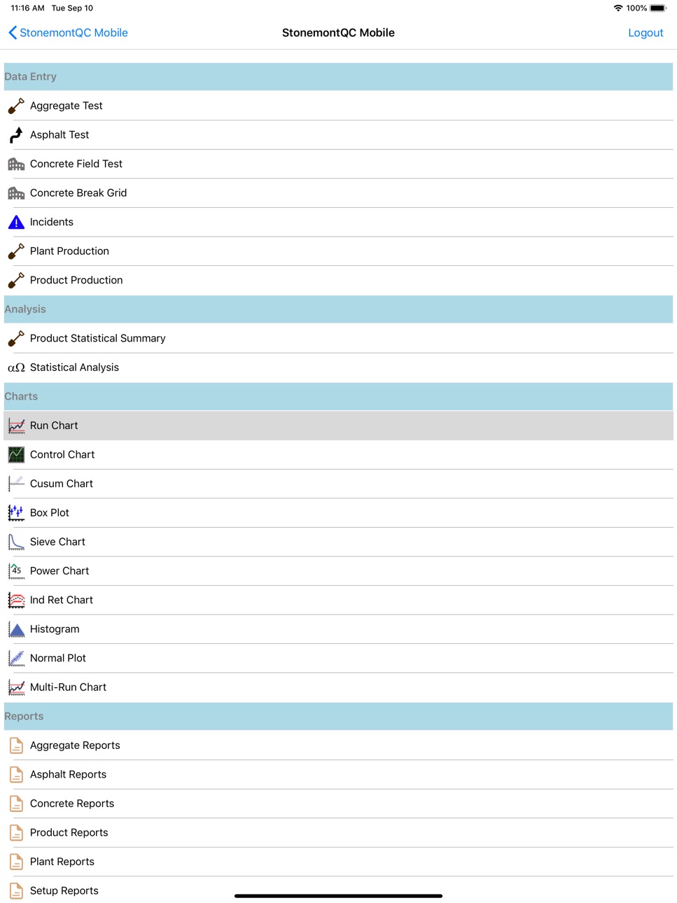 iPad screenshot