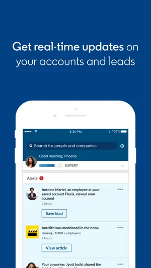LinkedIn Sales Navigator screenshot 1