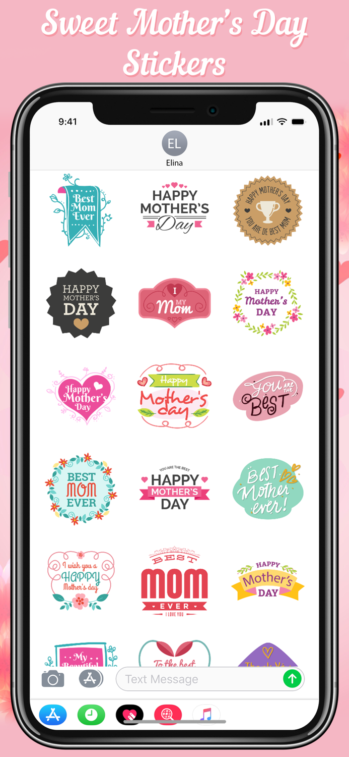 Mothers Day Special Sticker