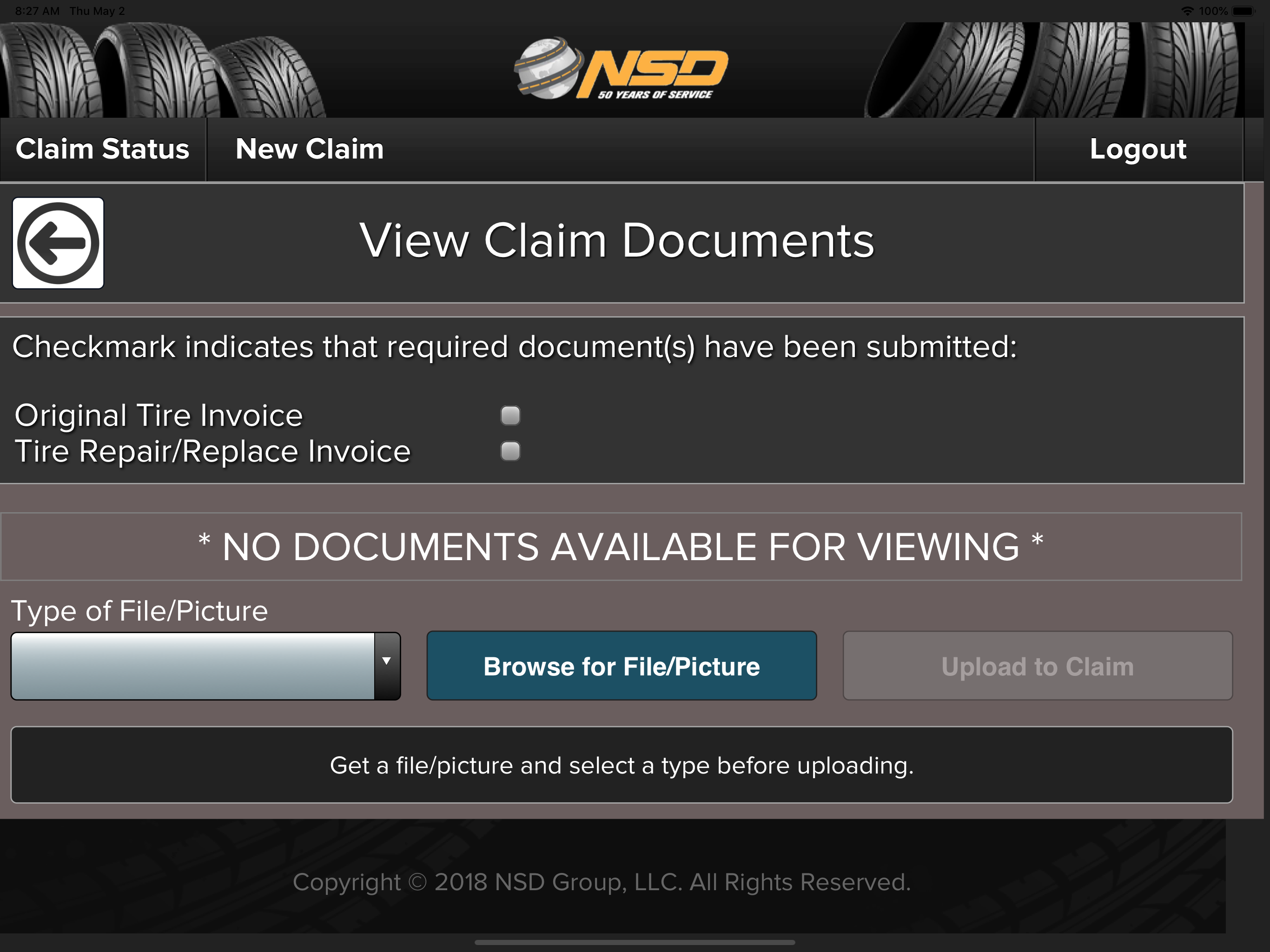 NSD TRW Claims screenshot 4