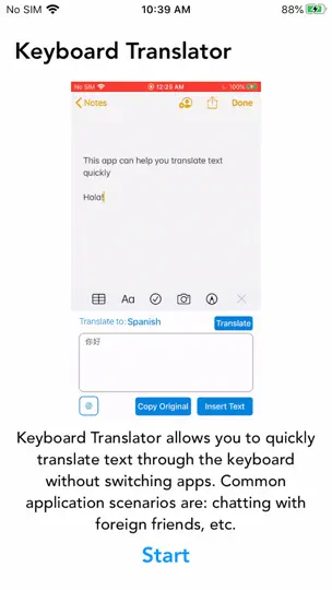 Keyboard Translator: Chat Tool iPhone Ekran Görüntüsü 5