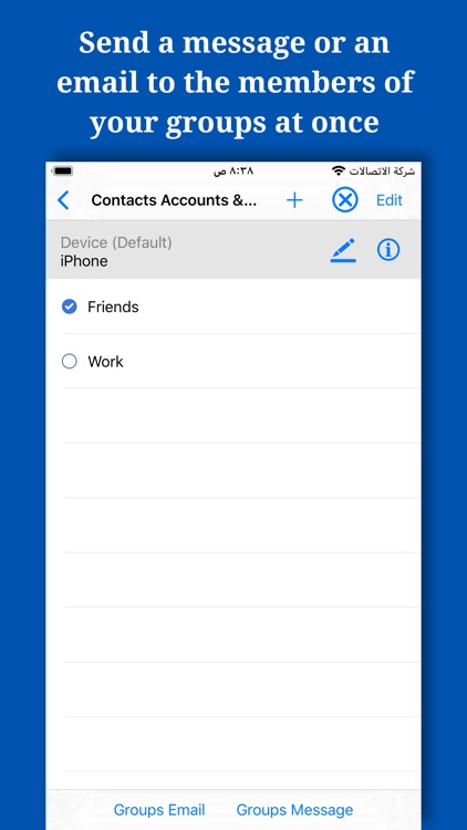 Backup And Manage Contacts screenshot-3