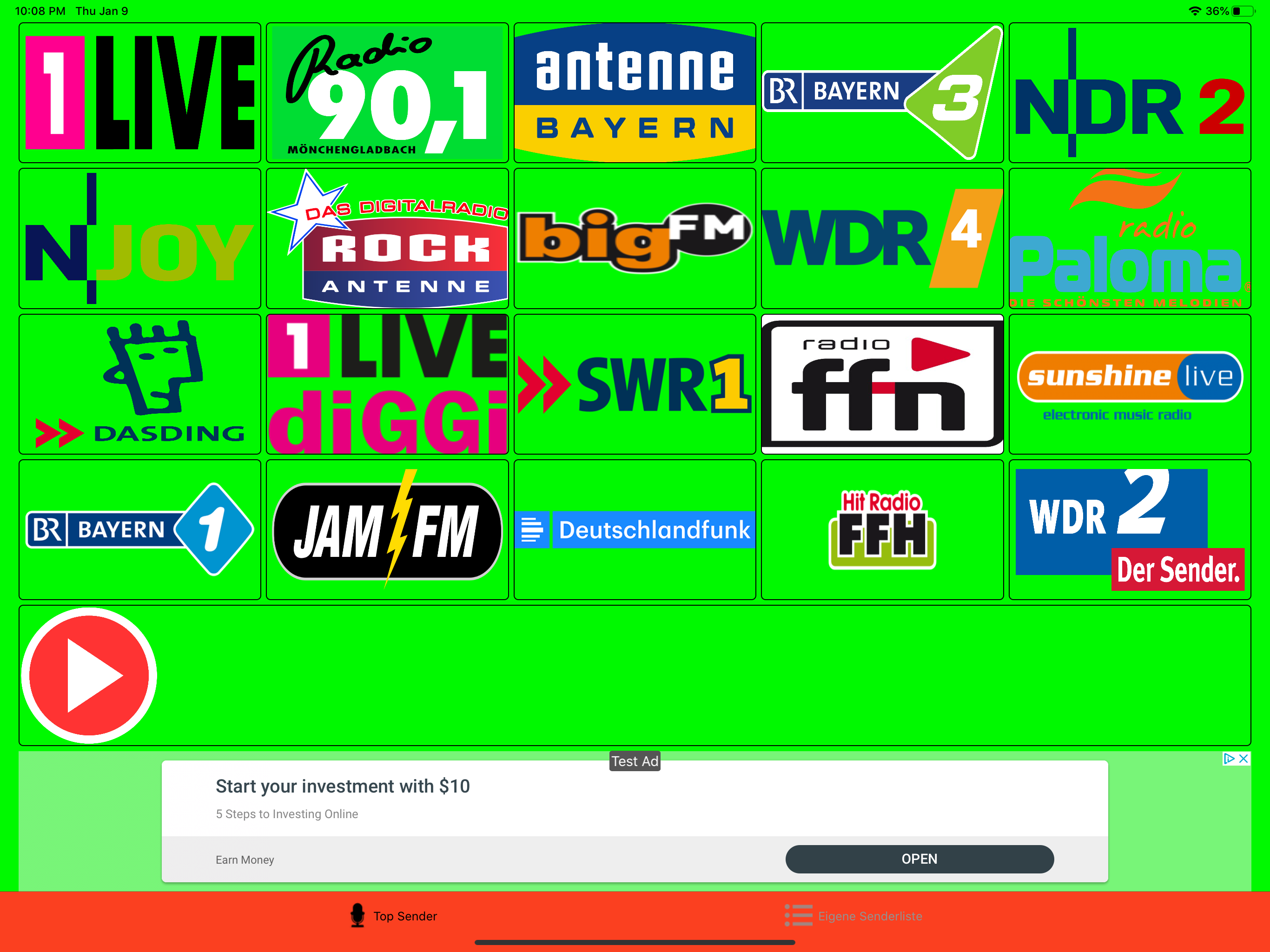 Internet-Radio Player screenshot 7