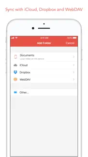 1writer - markdown text editor iphone images 2
