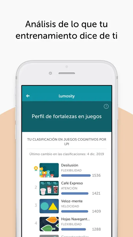 Lumosity - Entrenador Cerebral