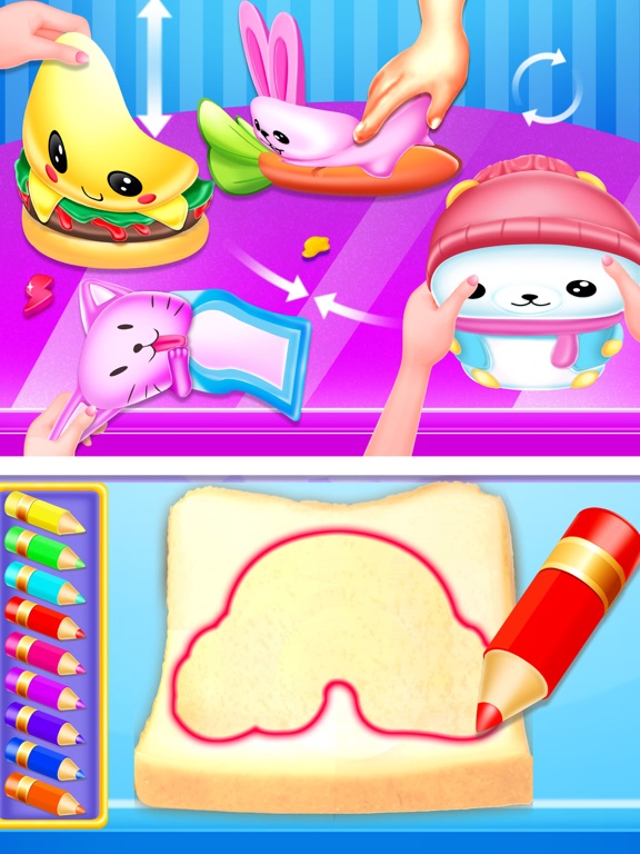 Screenshot #5 pour Slime Jeux! Simulateur Squishy