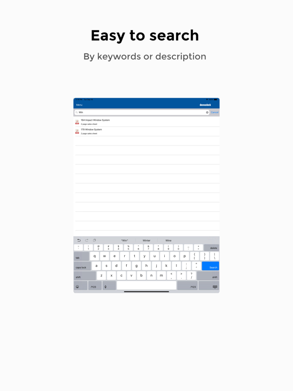 Screenshot #5 pour Deceuninck Document Viewer